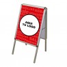 Caballete de aluminio 70 x 100cm